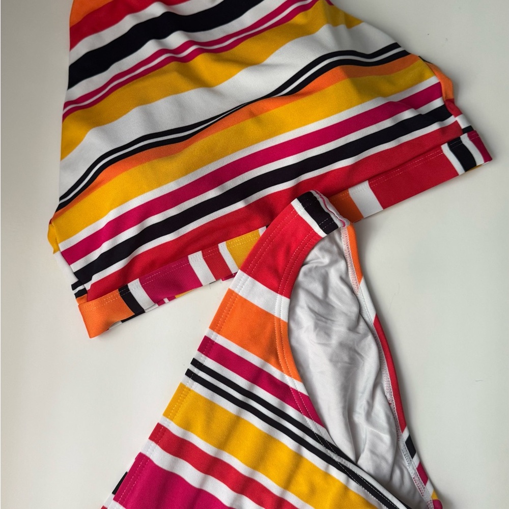 Nautica - Colorful Striped Bikini Set